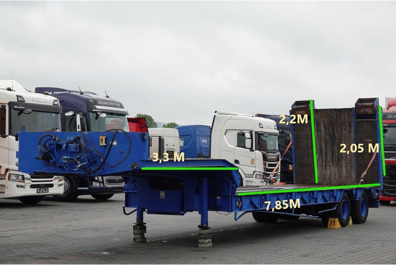 Kaiser LAWETA NISKOPODWOZIOWA / NAJAZDY HYDRAULICZNE / WCIĄGARKA / 2 OS - Semirremolque góndola rebajadas: foto 3 Kaiser LAWETA NISKOPODWOZIOWA / NAJAZDY HYDRAULICZNE / WCIĄGARKA / 2 OS - Semirremolque góndola rebajadas: foto 3