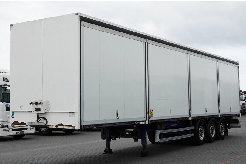 Lecitrailer KONTENER / KOFFER / OTWIERANE BOKI / MOCNA PODŁOGA SZYNA DESKA - Semirremolque caja cerrada: foto 3 Lecitrailer KONTENER / KOFFER / OTWIERANE BOKI / MOCNA PODŁOGA SZYNA DESKA - Semirremolque caja cerrada: foto 3