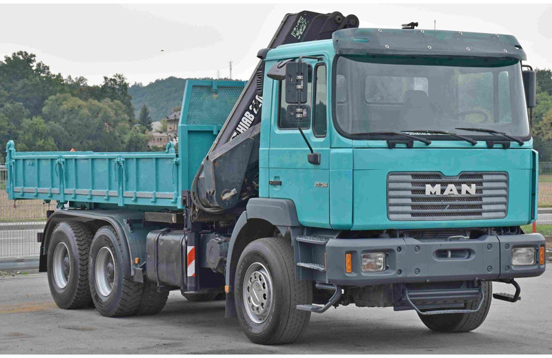 MAN 27-314 - Camión volquete, Camión grúa: foto 4 MAN 27-314 - Camión volquete, Camión grúa: foto 4