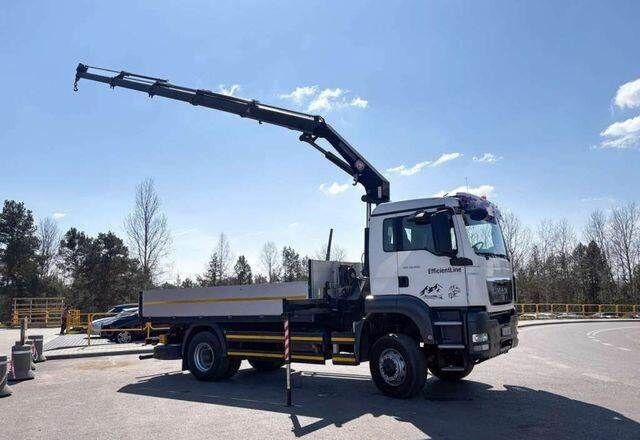 MAN TGS 18.360 4x4 HMF 1720 K4 Crane KRAN - Camión caja abierta, Camión grúa: foto 2 MAN TGS 18.360 4x4 HMF 1720 K4 Crane KRAN - Camión caja abierta, Camión grúa: foto 2