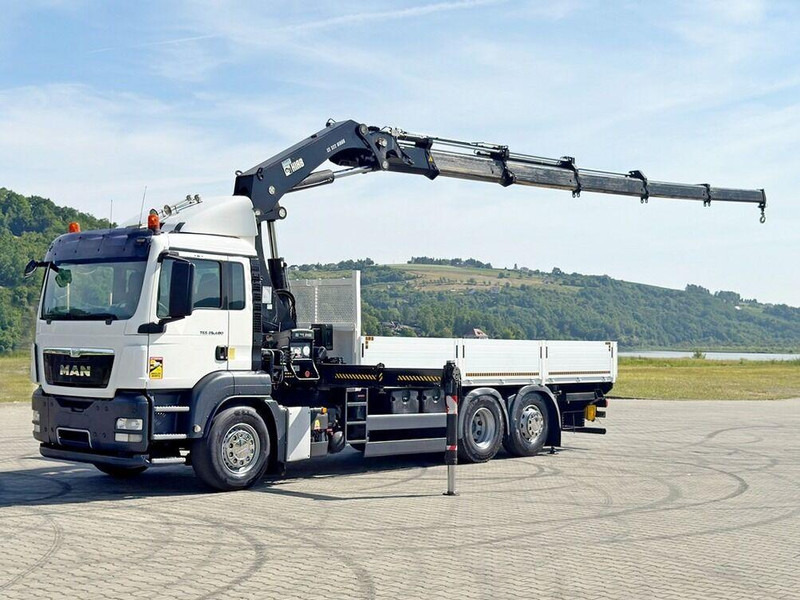 MAN TGS 26.400 * HIAB 322 EP-5 HIDUO + FUNK* TOP - Camión caja abierta, Camión grúa: foto 2 MAN TGS 26.400 * HIAB 322 EP-5 HIDUO + FUNK* TOP - Camión caja abierta, Camión grúa: foto 2