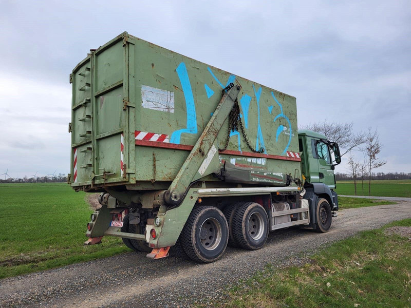 MAN TGS 26.440 6 X4 Gergen TAK 25 TD - Camión portacontenedor de cadenas: foto 3 MAN TGS 26.440 6 X4 Gergen TAK 25 TD - Camión portacontenedor de cadenas: foto 3