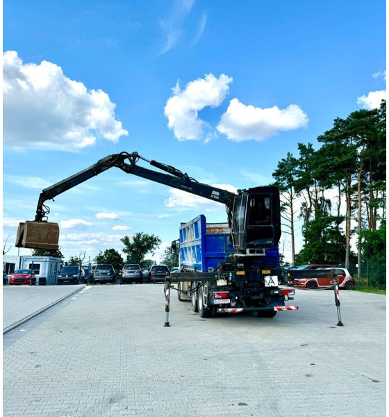 MAN TGS 26.440 6x4 Tipper + Crane Loglift 120S - Camión volquete, Camión grúa: foto 4 MAN TGS 26.440 6x4 Tipper + Crane Loglift 120S - Camión volquete, Camión grúa: foto 4