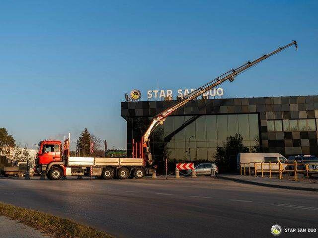 MAN TGS 35.400 - Camión caja abierta, Camión grúa: foto 1 MAN TGS 35.400 - Camión caja abierta, Camión grúa: foto 1