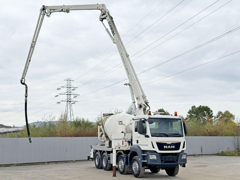 MAN TGS 35.400 / TOPZUSTAND - Camión bomba de hormigón: foto 3 MAN TGS 35.400 / TOPZUSTAND - Camión bomba de hormigón: foto 3