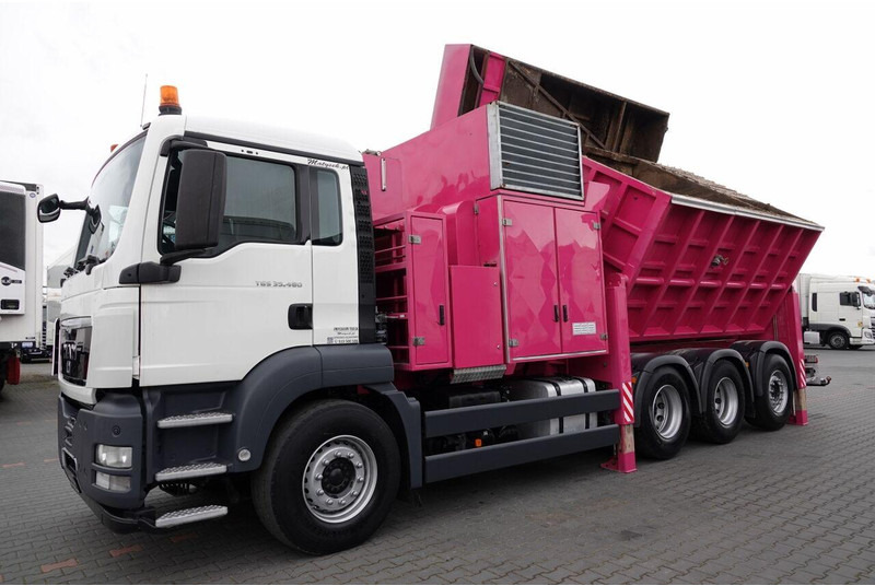 MAN TGS 35.480 / 8X4 / ASENIZACYJNY / ŁADOWARKA PRÓŻNIOWA / WUKO / M - Limpieza de alcantarillado: foto 2 MAN TGS 35.480 / 8X4 / ASENIZACYJNY / ŁADOWARKA PRÓŻNIOWA / WUKO / M - Limpieza de alcantarillado: foto 2