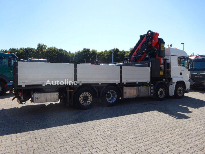 MAN TGS 35.480 - Flatbed + crane - Camión caja abierta, Camión grúa: foto 5 MAN TGS 35.480 - Flatbed + crane - Camión caja abierta, Camión grúa: foto 5