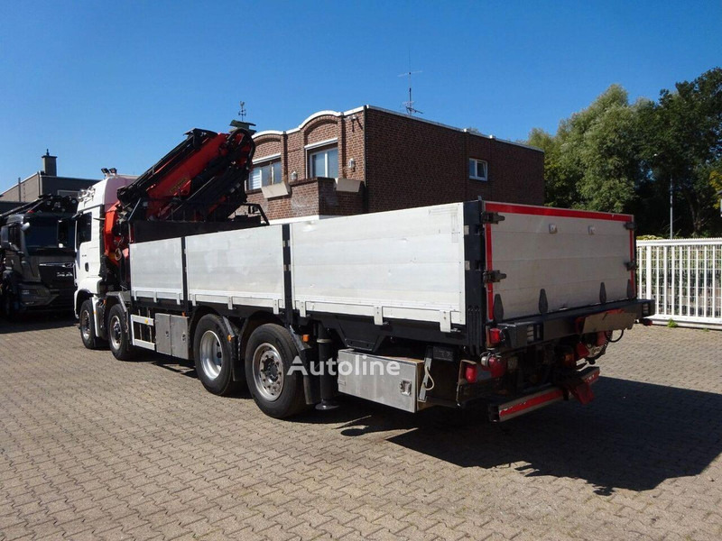MAN TGS 35.480 - Flatbed + crane - Camión caja abierta, Camión grúa: foto 4 MAN TGS 35.480 - Flatbed + crane - Camión caja abierta, Camión grúa: foto 4