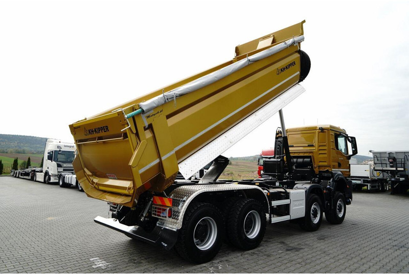 MAN TGS 41.480 / 8X6 / WYWROTKA / S1 - TYLNOZSYP / AUTOMAT / FABRYCZ - Camión volquete: foto 5 MAN TGS 41.480 / 8X6 / WYWROTKA / S1 - TYLNOZSYP / AUTOMAT / FABRYCZ - Camión volquete: foto 5