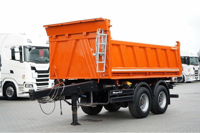 Meiller WYWROTKA 3 STRONNA / PRZYCZEPA TANDEM / OŚ PODNOSZONA / SAF - Remolque volquete: foto 4 Meiller WYWROTKA 3 STRONNA / PRZYCZEPA TANDEM / OŚ PODNOSZONA / SAF - Remolque volquete: foto 4