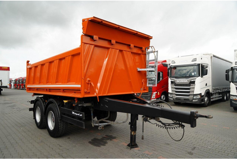 Meiller WYWROTKA 3 STRONNA / PRZYCZEPA TANDEM / OŚ PODNOSZONA / SAF - Remolque volquete: foto 2 Meiller WYWROTKA 3 STRONNA / PRZYCZEPA TANDEM / OŚ PODNOSZONA / SAF - Remolque volquete: foto 2