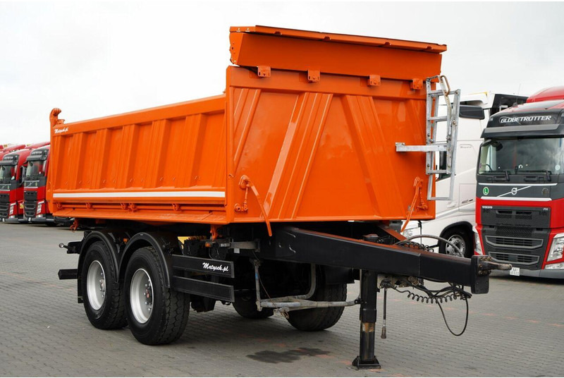 Meiller WYWROTKA 3 STRONNA / PRZYCZEPA TANDEM / OŚ PODNOSZONA / SAF - Remolque volquete: foto 1 Meiller WYWROTKA 3 STRONNA / PRZYCZEPA TANDEM / OŚ PODNOSZONA / SAF - Remolque volquete: foto 1