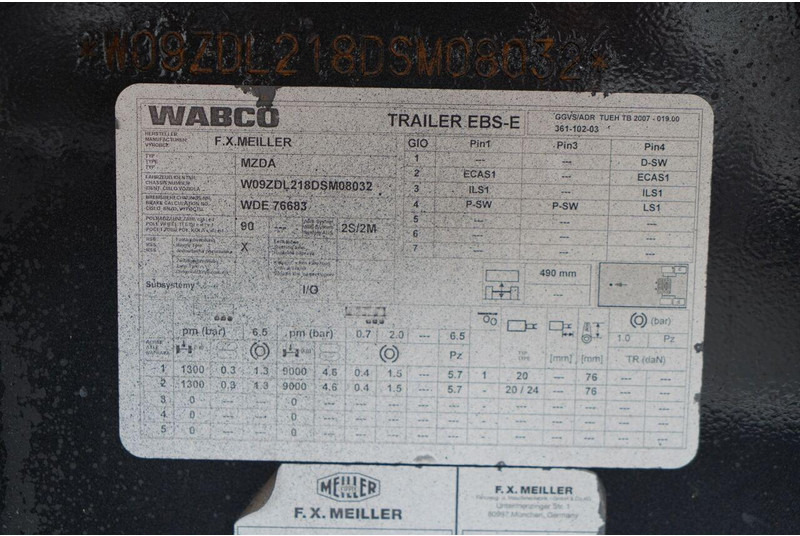 Remolque volquete Meiller WYWROTKA 3 STRONNA / PRZYCZEPA TANDEM / OŚ PODNOSZONA / SAF: foto 19 Remolque volquete Meiller WYWROTKA 3 STRONNA / PRZYCZEPA TANDEM / OŚ PODNOSZONA / SAF: foto 19