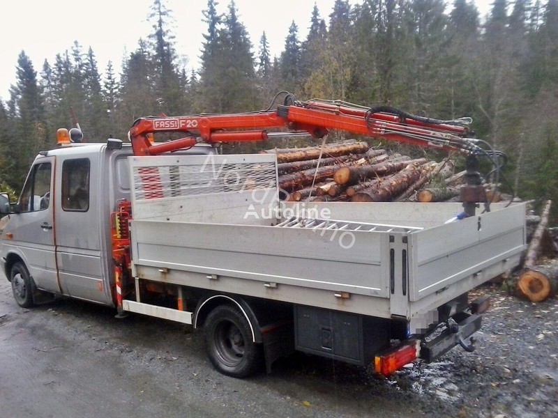 Mercedes-Benz 413 - Doka tipper+crane with gripper - Camión volquete, Camión grúa: foto 4 Mercedes-Benz 413 - Doka tipper+crane with gripper - Camión volquete, Camión grúa: foto 4
