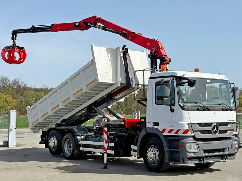 Mercedes-Benz ACTROS 2536 - Camión multibasculante, Camión grúa: foto 3 Mercedes-Benz ACTROS 2536 - Camión multibasculante, Camión grúa: foto 3