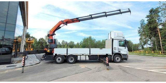 Mercedes-Benz ACTROS 2546 6x2 Palfinger PK 50002 EURO 5 Cran - Camión caja abierta, Camión grúa: foto 4 Mercedes-Benz ACTROS 2546 6x2 Palfinger PK 50002 EURO 5 Cran - Camión caja abierta, Camión grúa: foto 4