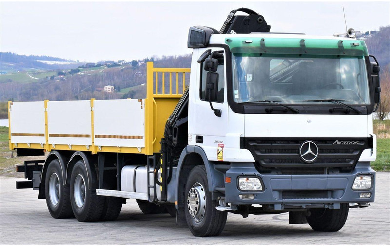 Mercedes-Benz ACTROS 2632 - Camión caja abierta, Camión grúa: foto 3 Mercedes-Benz ACTROS 2632 - Camión caja abierta, Camión grúa: foto 3