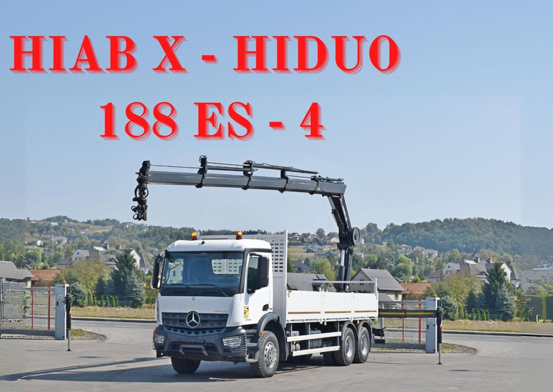 Mercedes-Benz ACTROS 2636 - Camión caja abierta, Camión grúa: foto 1 Mercedes-Benz ACTROS 2636 - Camión caja abierta, Camión grúa: foto 1