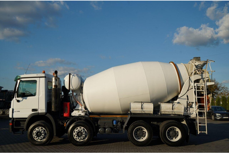 Mercedes-Benz ACTROS 3246 / BETONOMIESZARKA SCHWING STETTER / 8X4 / EPS + SPRZ - Camión hormigonera: foto 5 Mercedes-Benz ACTROS 3246 / BETONOMIESZARKA SCHWING STETTER / 8X4 / EPS + SPRZ - Camión hormigonera: foto 5