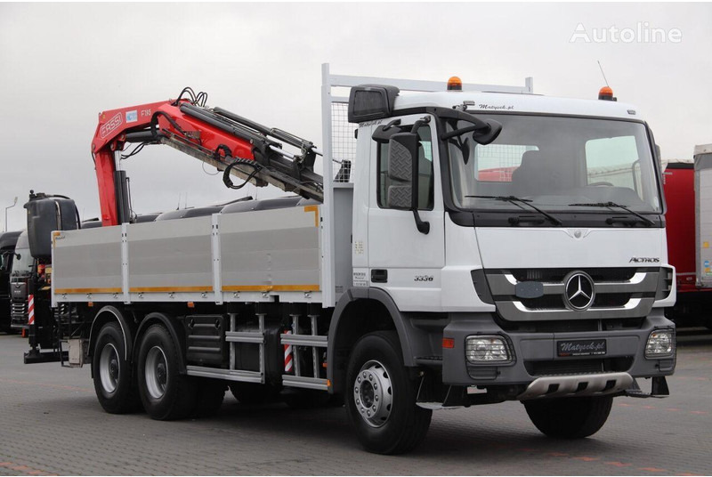 Mercedes-Benz ACTROS 3336 - Camión caja abierta, Camión grúa: foto 3 Mercedes-Benz ACTROS 3336 - Camión caja abierta, Camión grúa: foto 3