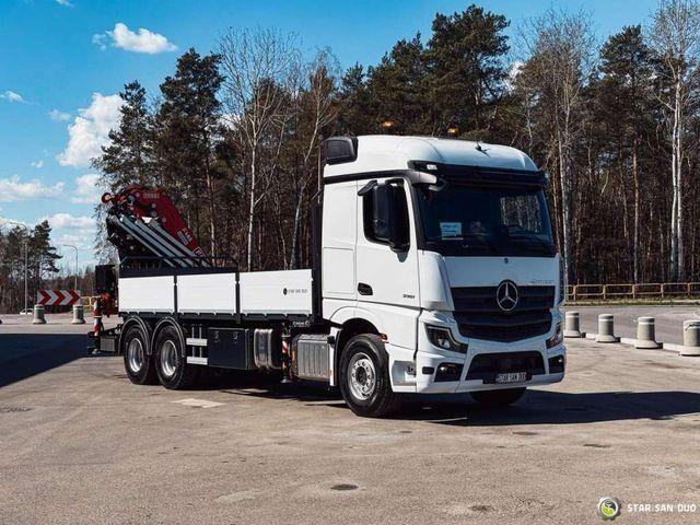 Mercedes-Benz ACTROS 3351 NEW 6x4 Fassi F485 Crane - Camión caja abierta, Camión grúa: foto 4 Mercedes-Benz ACTROS 3351 NEW 6x4 Fassi F485 Crane - Camión caja abierta, Camión grúa: foto 4