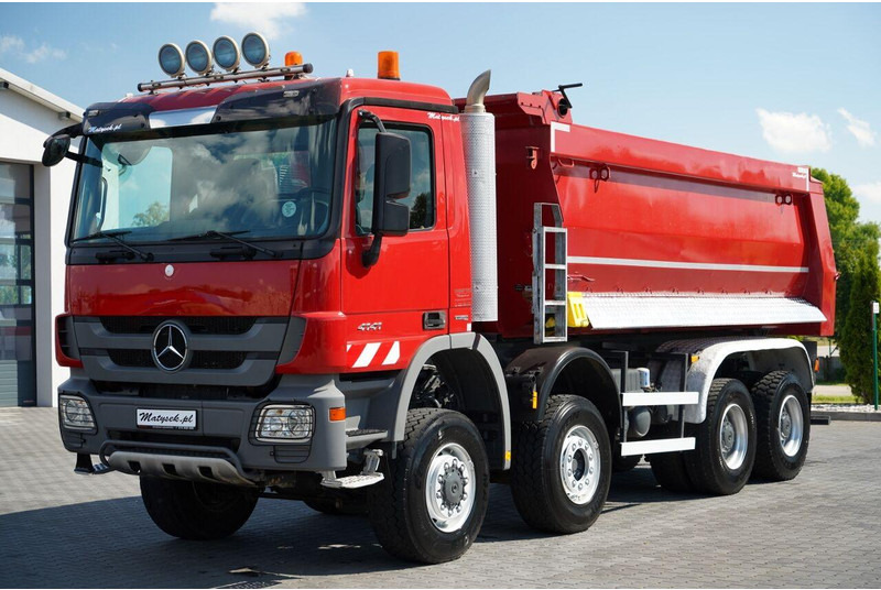 Leasing para Mercedes-Benz ACTROS 4141 / 8X6 / WYWROTKA TYLNOZSYPOWA / MEILLER KIPPER 5.3M Mercedes-Benz ACTROS 4141 / 8X6 / WYWROTKA TYLNOZSYPOWA / MEILLER KIPPER 5.3M: foto 12