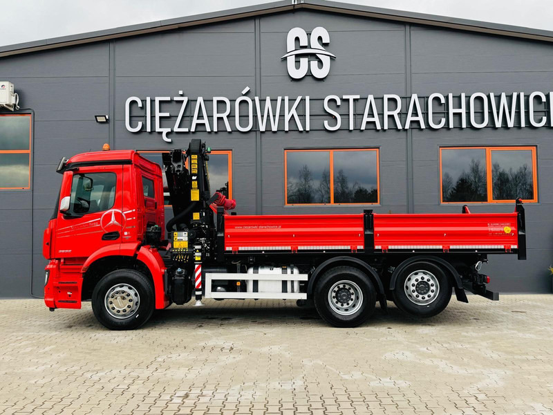 Mercedes-Benz AROCS 2532 // E6 // wywrotka 3-Stronna + PALFINGER PK 14001-EH / - Camión volquete, Camión grúa: foto 3 Mercedes-Benz AROCS 2532 // E6 // wywrotka 3-Stronna + PALFINGER PK 14001-EH / - Camión volquete, Camión grúa: foto 3
