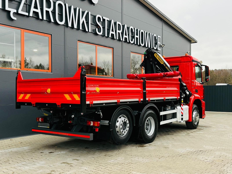 Mercedes-Benz AROCS 2532 // E6 // wywrotka 3-Stronna + PALFINGER PK 14001-EH / - Camión volquete, Camión grúa: foto 5 Mercedes-Benz AROCS 2532 // E6 // wywrotka 3-Stronna + PALFINGER PK 14001-EH / - Camión volquete, Camión grúa: foto 5
