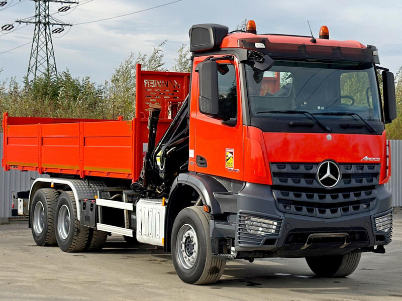 Mercedes-Benz AROCS 2640 *HIAB 144 BS - 3/FUNK + * 6x4 - Camión volquete, Camión grúa: foto 3 Mercedes-Benz AROCS 2640 *HIAB 144 BS - 3/FUNK + * 6x4 - Camión volquete, Camión grúa: foto 3