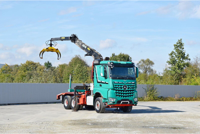 Mercedes-Benz AROCS 3363 *HOLZTRANSPORTER * LOGLIFT 251S /6x4 - Camión forestal, Camión grúa: foto 2 Mercedes-Benz AROCS 3363 *HOLZTRANSPORTER * LOGLIFT 251S /6x4 - Camión forestal, Camión grúa: foto 2