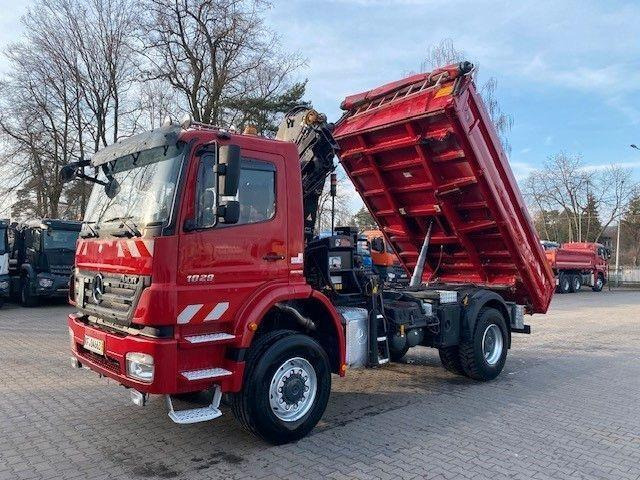 Mercedes-Benz AXOR 1829 - Camión volquete, Camión grúa: foto 2 Mercedes-Benz AXOR 1829 - Camión volquete, Camión grúa: foto 2