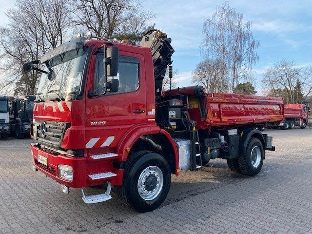 Mercedes-Benz AXOR 1829 - Camión volquete, Camión grúa: foto 4 Mercedes-Benz AXOR 1829 - Camión volquete, Camión grúa: foto 4
