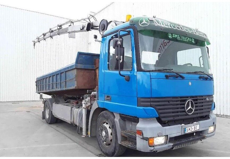 Camión caja abierta, Camión grúa Mercedes-Benz Actros 1835: foto 6 Camión caja abierta, Camión grúa Mercedes-Benz Actros 1835: foto 6
