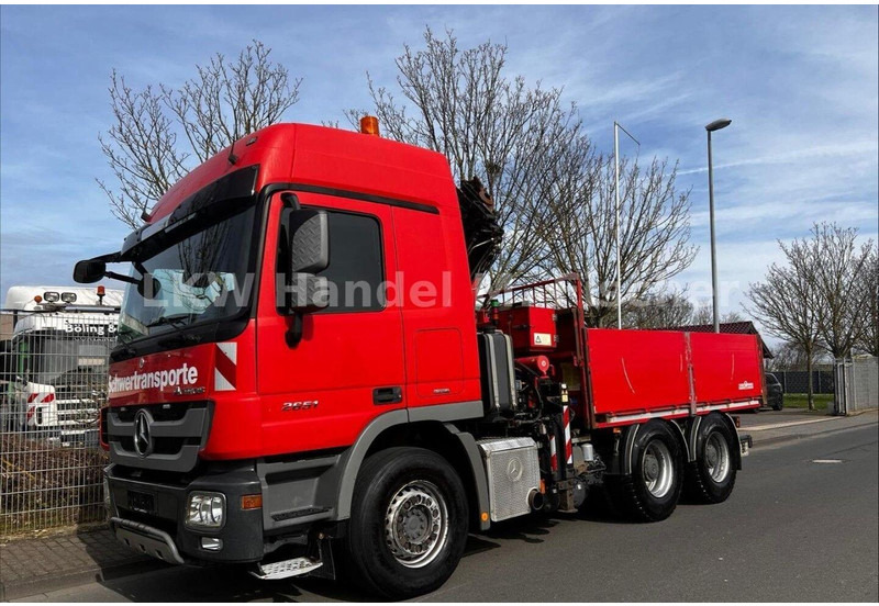 Mercedes-Benz Actros 2651 6x4 Crane Atlas190.2 - Camión caja abierta, Camión grúa: foto 2 Mercedes-Benz Actros 2651 6x4 Crane Atlas190.2 - Camión caja abierta, Camión grúa: foto 2