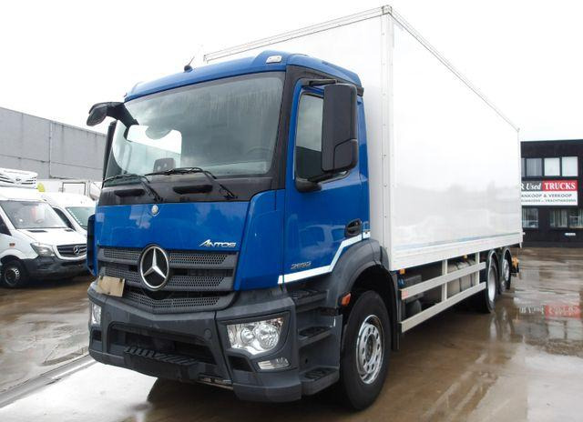 Mercedes-Benz Antos 2832 Koffer + tail lift 6x2 - Camión caja cerrada: foto 1 Mercedes-Benz Antos 2832 Koffer + tail lift 6x2 - Camión caja cerrada: foto 1