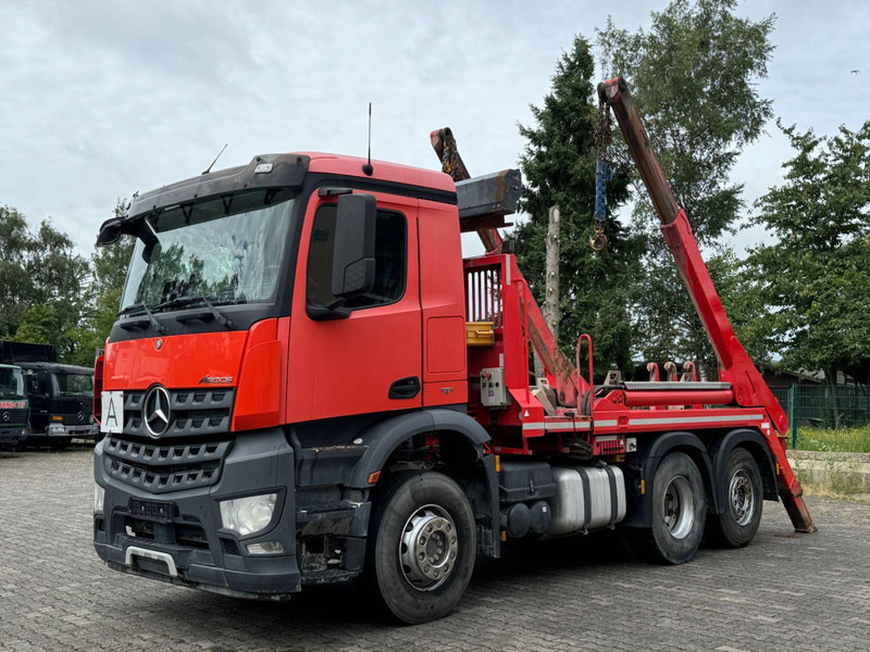 Mercedes-Benz Arocs 2536 BL 6x2/Funkfernbe./VDL-ASK 18 TK - Camión portacontenedore/ Intercambiable, Camión grúa: foto 3 Mercedes-Benz Arocs 2536 BL 6x2/Funkfernbe./VDL-ASK 18 TK - Camión portacontenedore/ Intercambiable, Camión grúa: foto 3