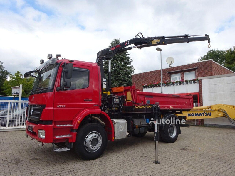Camión volquete, Camión grúa Mercedes-Benz Axor 1833 - Tipper+crane: foto 10 Camión volquete, Camión grúa Mercedes-Benz Axor 1833 - Tipper+crane: foto 10