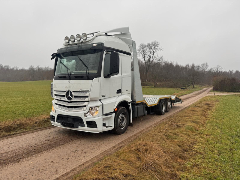 Mercedes-Benz CTROS 2551 6x2 Maschinetrasporter - Camión portavehículos: foto 1 Mercedes-Benz CTROS 2551 6x2 Maschinetrasporter - Camión portavehículos: foto 1