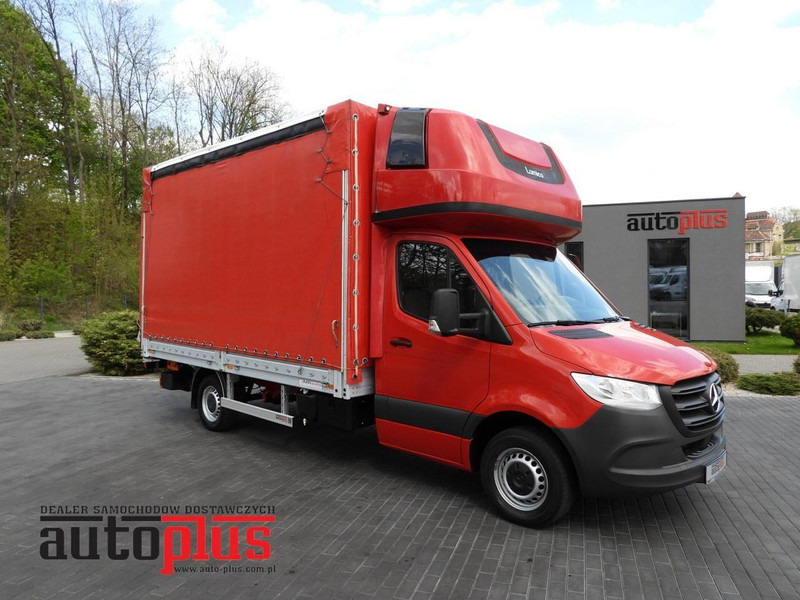 Mercedes-Benz SPRINTER 316 8 PALET PLANDEKA WINDA TEMPOMAT KLIMATYZACJA 160K - Furgoneta con lona: foto 1 Mercedes-Benz SPRINTER 316 8 PALET PLANDEKA WINDA TEMPOMAT KLIMATYZACJA 160K - Furgoneta con lona: foto 1