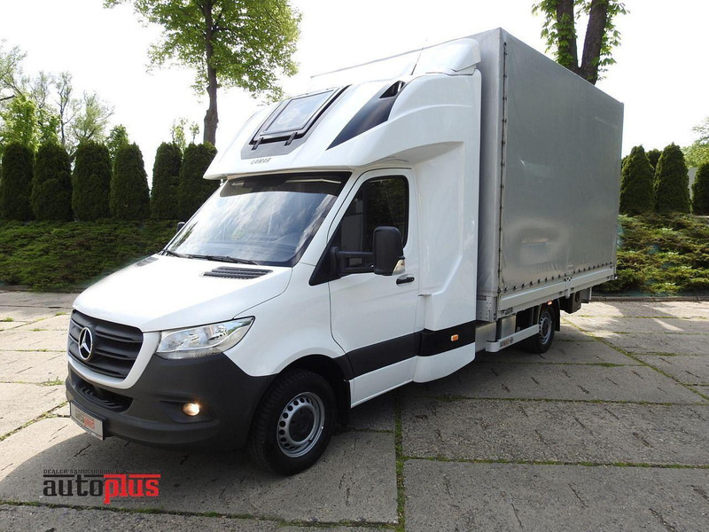 Mercedes-Benz SPRINTER 316 PLANDEKA 10 PALET WEBASTO KLIMATYZACJA TEMPOMAT 16 - Camión caja cerrada: foto 1 Mercedes-Benz SPRINTER 316 PLANDEKA 10 PALET WEBASTO KLIMATYZACJA TEMPOMAT 16 - Camión caja cerrada: foto 1