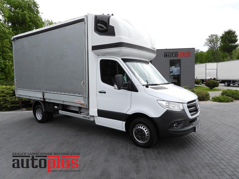 Mercedes-Benz SPRINTER 519 PLANDEKA 8 PALET WEBASTO TEMPOMAT BLIŹNIACZE KOŁA - Furgoneta con lona: foto 1 Mercedes-Benz SPRINTER 519 PLANDEKA 8 PALET WEBASTO TEMPOMAT BLIŹNIACZE KOŁA - Furgoneta con lona: foto 1