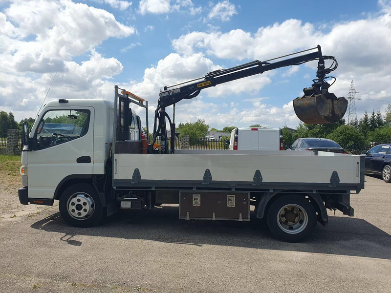 Mitsubishi Fuso Canter 7C15 - Flatbed truck + crane - Camión caja abierta, Camión grúa: foto 4 Mitsubishi Fuso Canter 7C15 - Flatbed truck + crane - Camión caja abierta, Camión grúa: foto 4