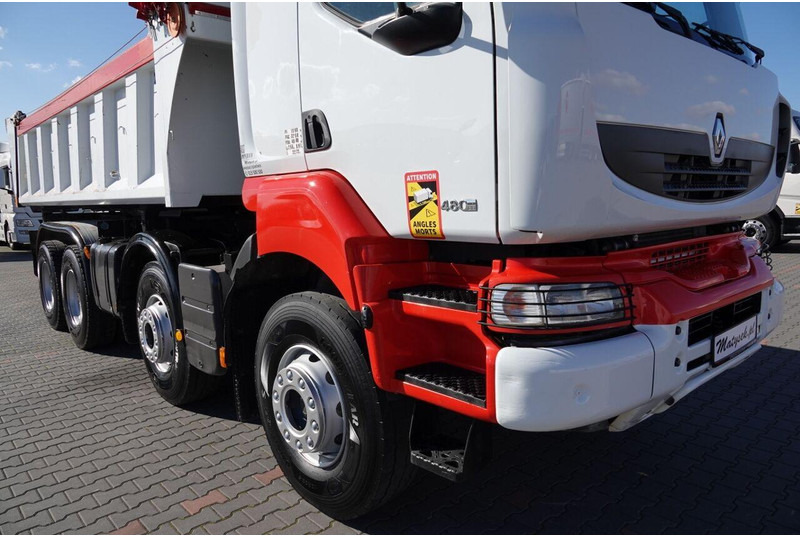 Camión volquete Renault KERAX 480 / 8x4 / WYWROTKA / HYDROBURTA / HYDROKLAPA / BORDMATIC: foto 15 Camión volquete Renault KERAX 480 / 8x4 / WYWROTKA / HYDROBURTA / HYDROKLAPA / BORDMATIC: foto 15