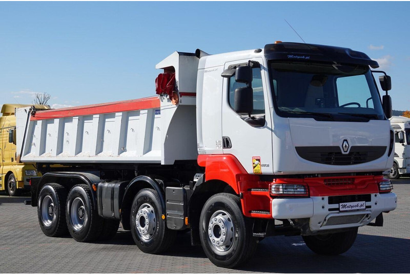 Camión volquete Renault KERAX 480 / 8x4 / WYWROTKA / HYDROBURTA / HYDROKLAPA / BORDMATIC: foto 14 Camión volquete Renault KERAX 480 / 8x4 / WYWROTKA / HYDROBURTA / HYDROKLAPA / BORDMATIC: foto 14