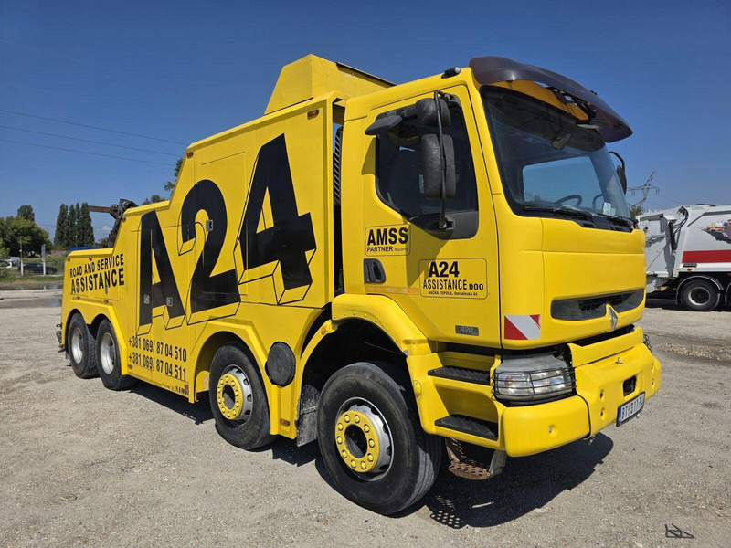 Renault Kerax 420 DCi 8x4 - Road and Service Assistant - Grua de remolque autos: foto 1 Renault Kerax 420 DCi 8x4 - Road and Service Assistant - Grua de remolque autos: foto 1