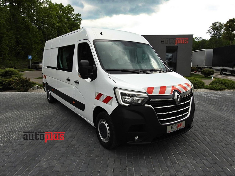 Renault MASTER FURGON BRYGADÓWKA 6 MIEJSCA TEMPOMAT NAWIGACJA KLIMATYZA - Minibús, Furgoneta de pasajeros: foto 1 Renault MASTER FURGON BRYGADÓWKA 6 MIEJSCA TEMPOMAT NAWIGACJA KLIMATYZA - Minibús, Furgoneta de pasajeros: foto 1