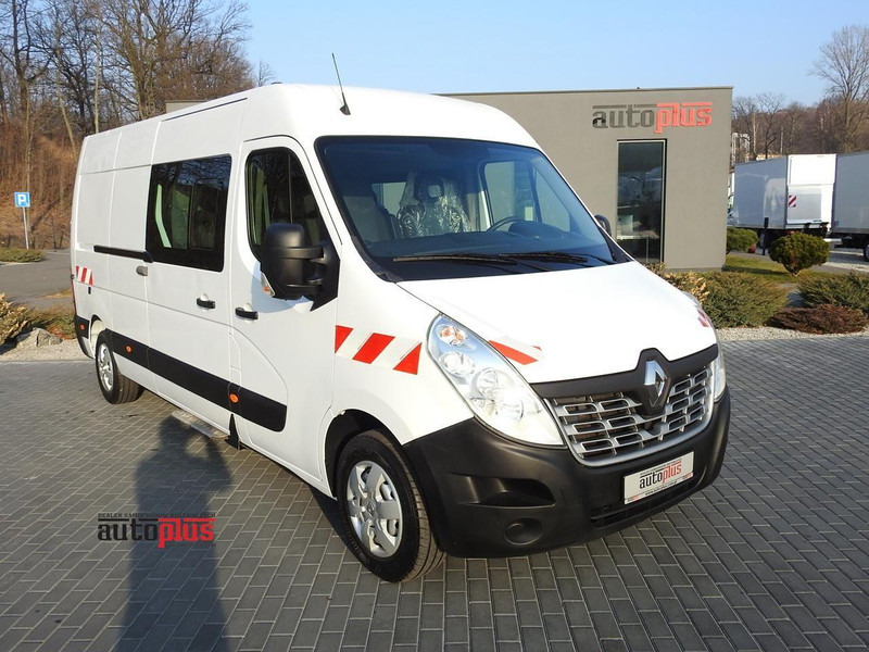 Renault MASTER FURGON BRYGADÓWKA  7 MIEJSC TEMPOMAT KLIMATYZACJA  130KM - Minibús, Furgoneta de pasajeros: foto 1 Renault MASTER FURGON BRYGADÓWKA  7 MIEJSC TEMPOMAT KLIMATYZACJA  130KM - Minibús, Furgoneta de pasajeros: foto 1