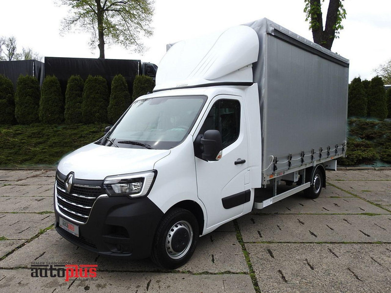 Renault MASTER NOWY PLANDEKA 8 PALET KLIMATYZACJA TEMPOMAT LEDY ASO 165K - Furgoneta con lona: foto 1 Renault MASTER NOWY PLANDEKA 8 PALET KLIMATYZACJA TEMPOMAT LEDY ASO 165K - Furgoneta con lona: foto 1
