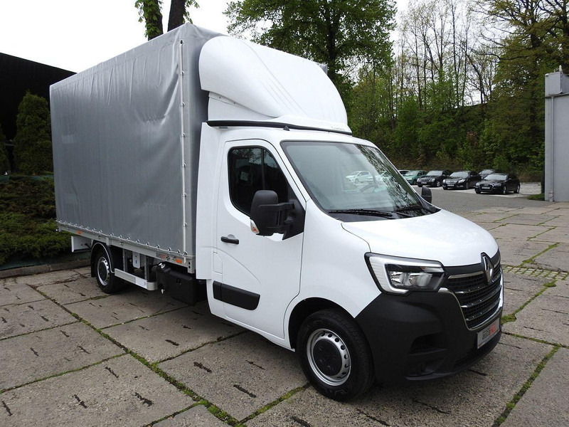 Renault MASTER NOWY PLANDEKA 8 PALET KLIMATYZACJA TEMPOMAT LEDY ASO 165K - Furgoneta con lona: foto 4 Renault MASTER NOWY PLANDEKA 8 PALET KLIMATYZACJA TEMPOMAT LEDY ASO 165K - Furgoneta con lona: foto 4
