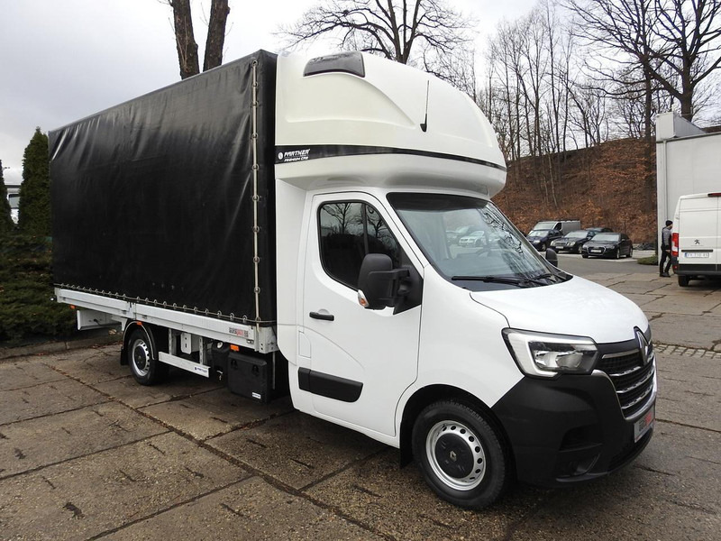 Renault MASTER PLANDEKA 10 PALET WEBASTO TEMPOMAT KLIMATYZACJA LEDY PNEU - Furgoneta con lona: foto 4 Renault MASTER PLANDEKA 10 PALET WEBASTO TEMPOMAT KLIMATYZACJA LEDY PNEU - Furgoneta con lona: foto 4